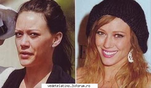 vedete nemachiate hilary duff