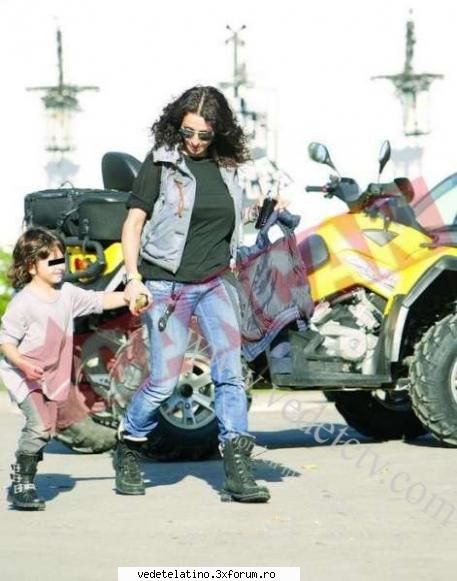 vedete copiii lor mihaela radulescu poze paparazzi munte atv predeal ayan