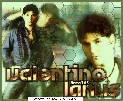 valentino lanus - anutza dinamo - VEDETE SUD AMERICANE